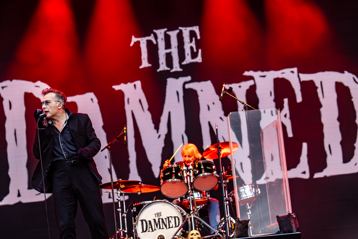 The Damned @ Lokerse Feesten, picture 16, photographed by Dorien Goetschalckx - FrontView Magazine