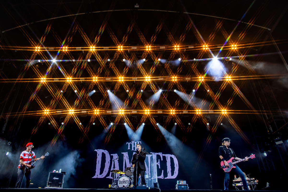 The Damned @ Lokerse Feesten, picture 24, photographed by Dorien Goetschalckx - FrontView Magazine
