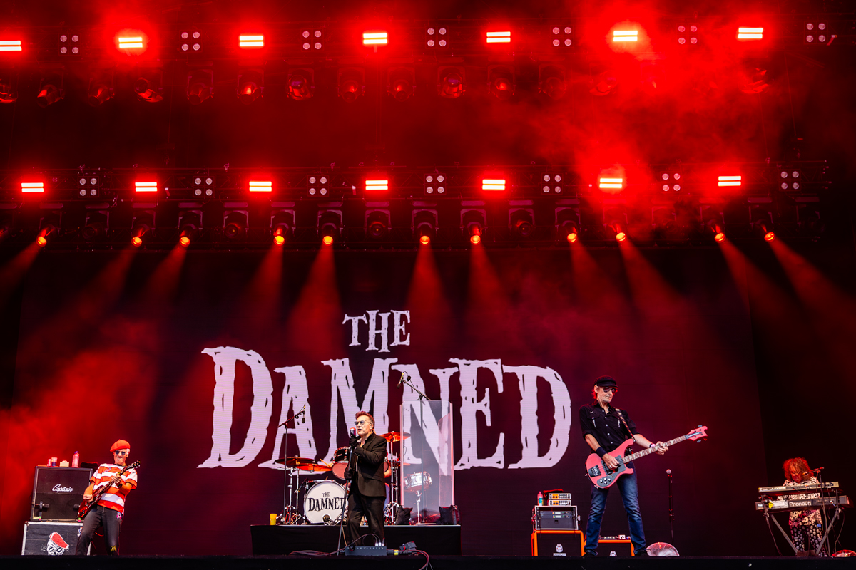 The Damned @ Lokerse Feesten, picture 26, photographed by Dorien Goetschalckx - FrontView Magazine