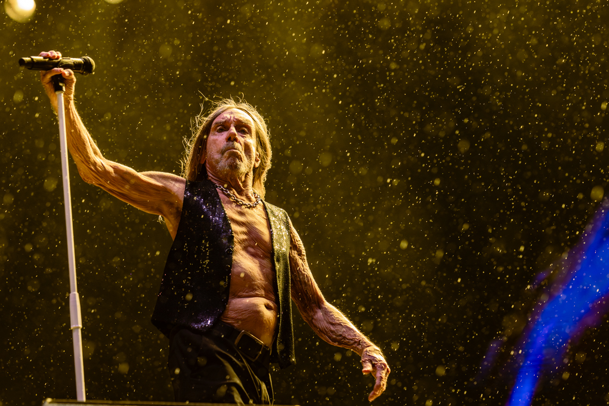 Iggy Pop @ Lokerse Feesten, picture 1, photographed by Dorien Goetschalckx - FrontView Magazine