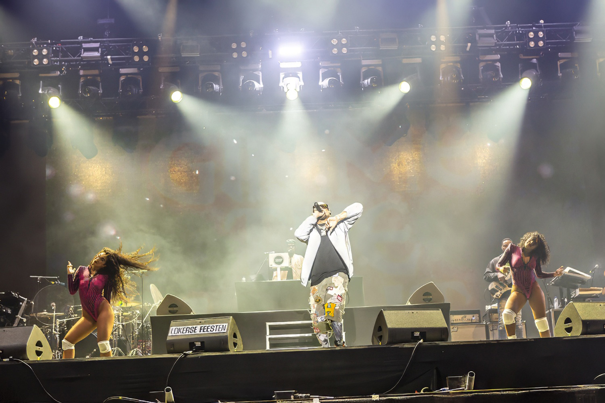 Sean Paul @ Lokerse Feesten, foto 9, foto's door Edwin Houdevelt - FrontView Magazine