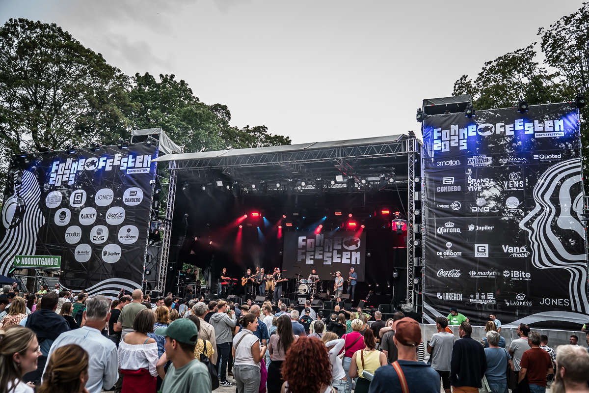 Tijs Vanneste en de Paradijsvogels @ Fonnefeesten 2025, foto 2, foto's door Danny Wagemans - FrontView Magazine