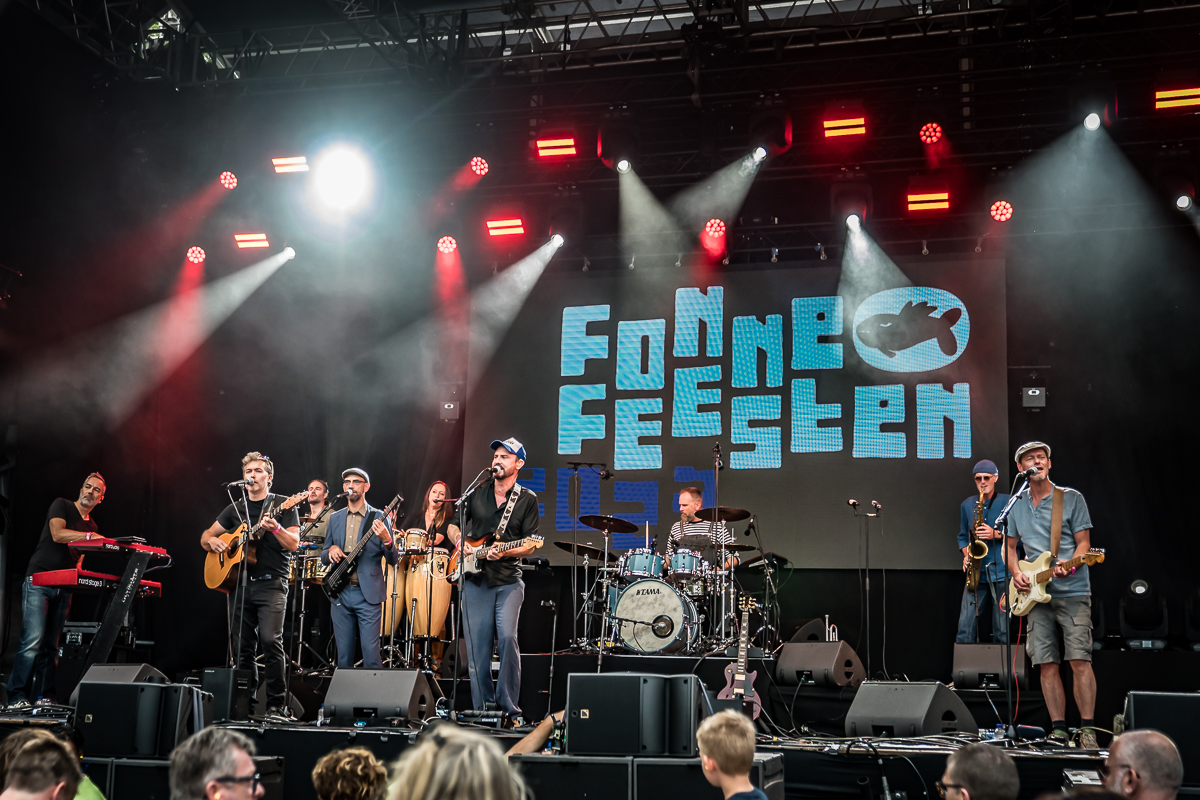Tijs Vanneste en de Paradijsvogels @ Fonnefeesten 2025, foto 4, foto's door Danny Wagemans - FrontView Magazine