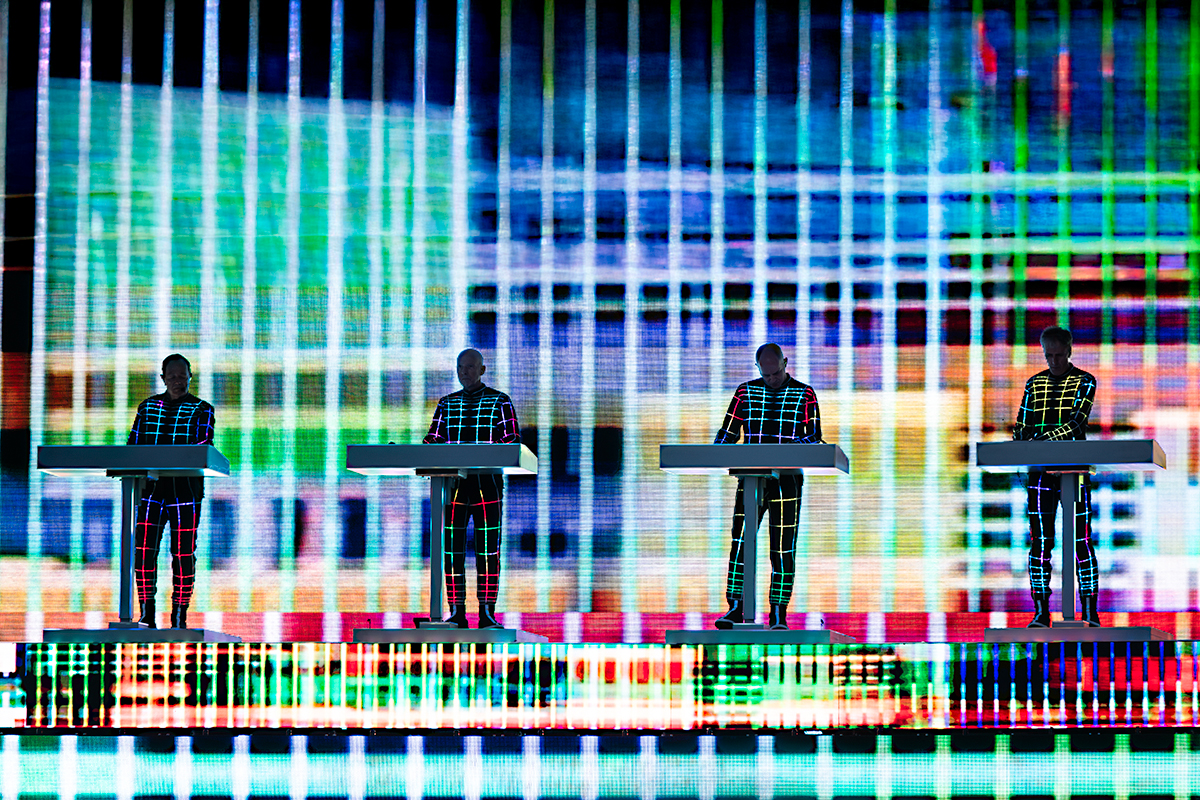Kraftwerk @ Brussel, picture 1, photographed by Johan Allaert - FrontView Magazine