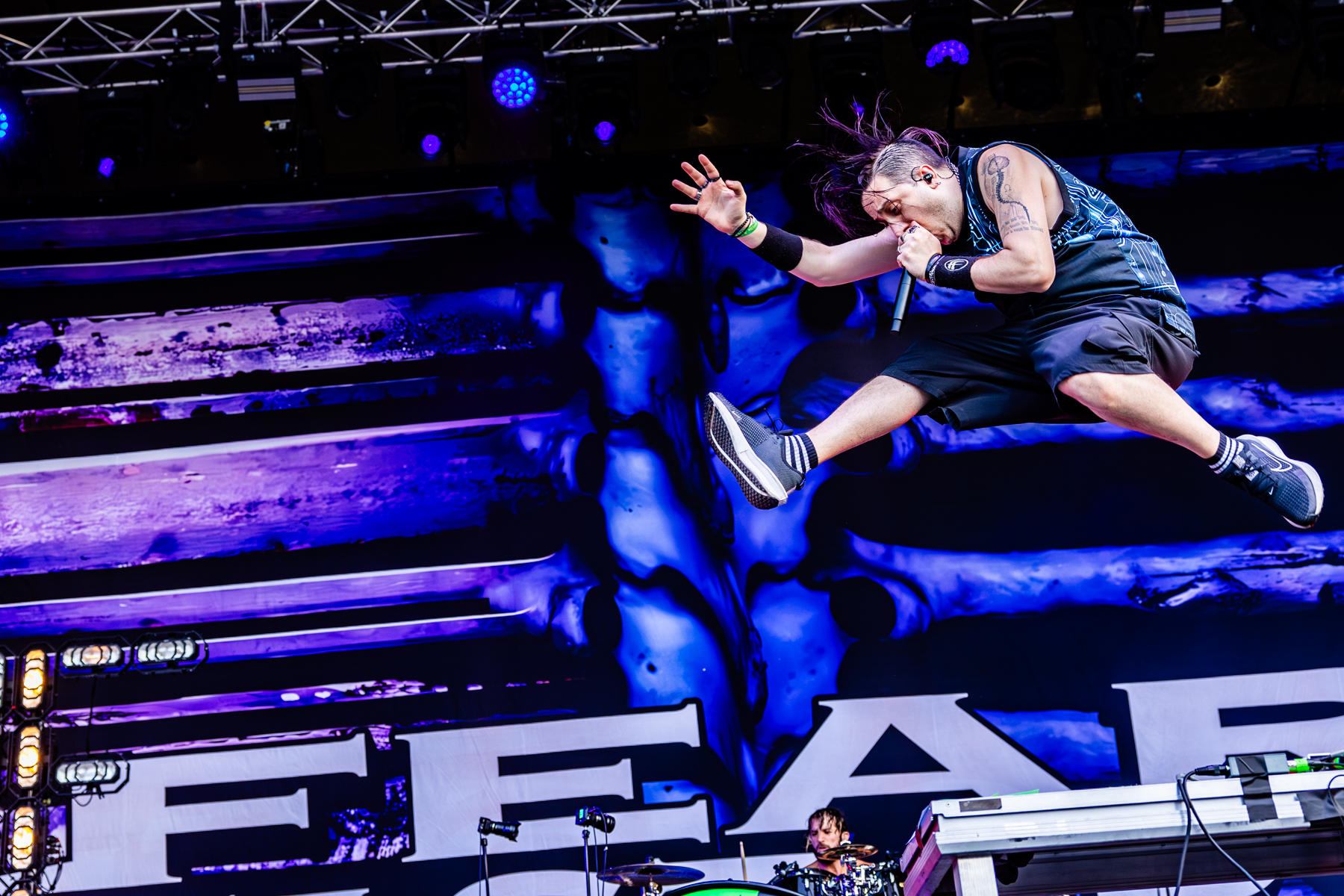 Fear Factory @ Dynamo Metal Fest, foto 2, foto's door Dorien Goetschalckx - FrontView Magazine