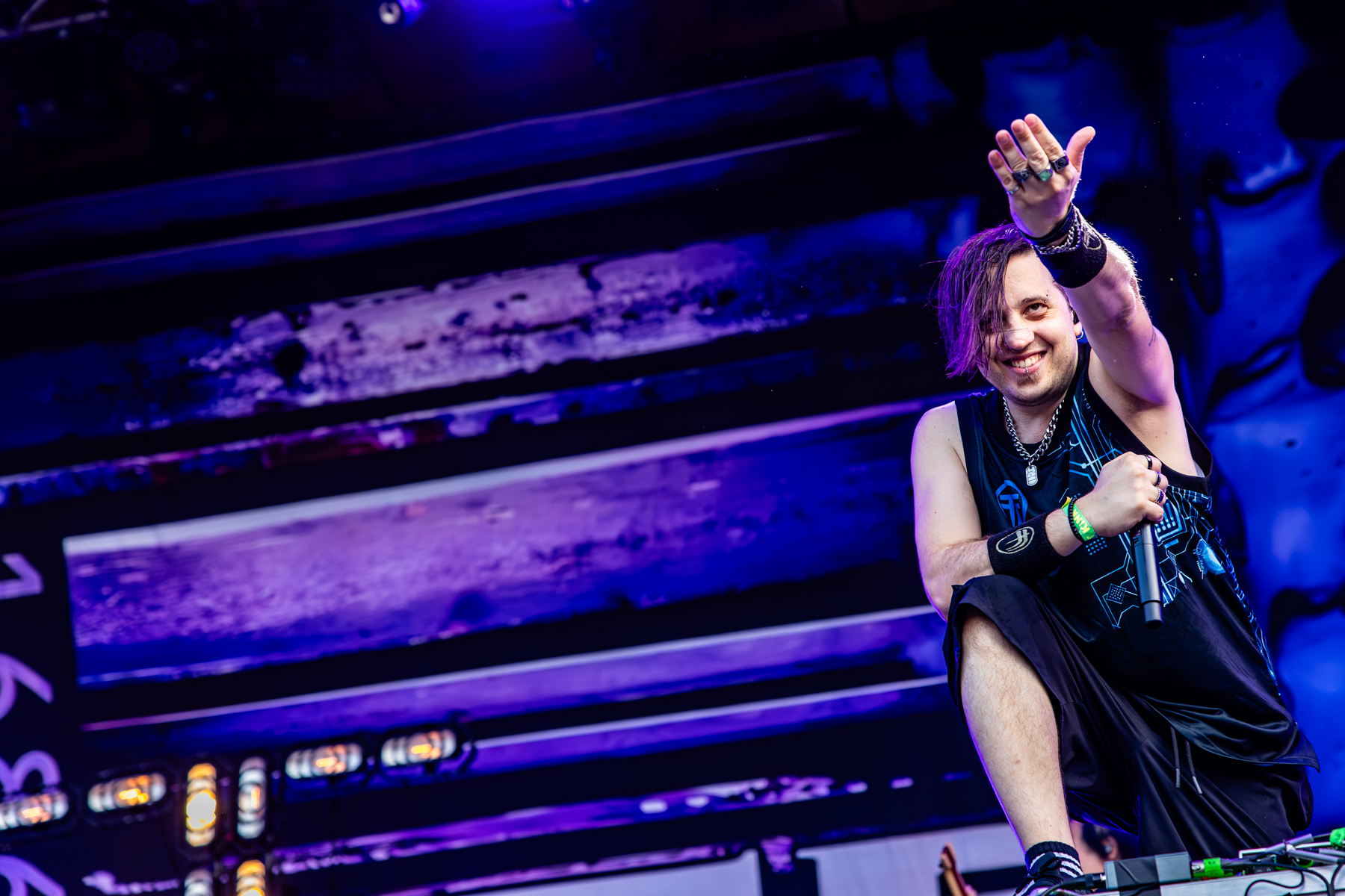 Fear Factory @ Dynamo Metal Fest, foto 10, foto's door Dorien Goetschalckx - FrontView Magazine