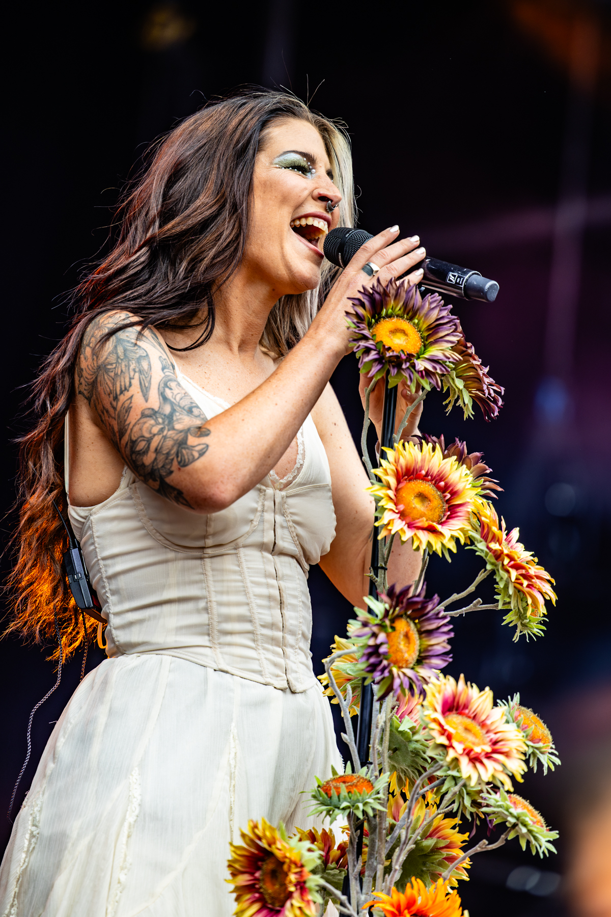 Charlotte Wessels @ Dynamo Metal Fest, foto 1, foto's door Dorien Goetschalckx - FrontView Magazine