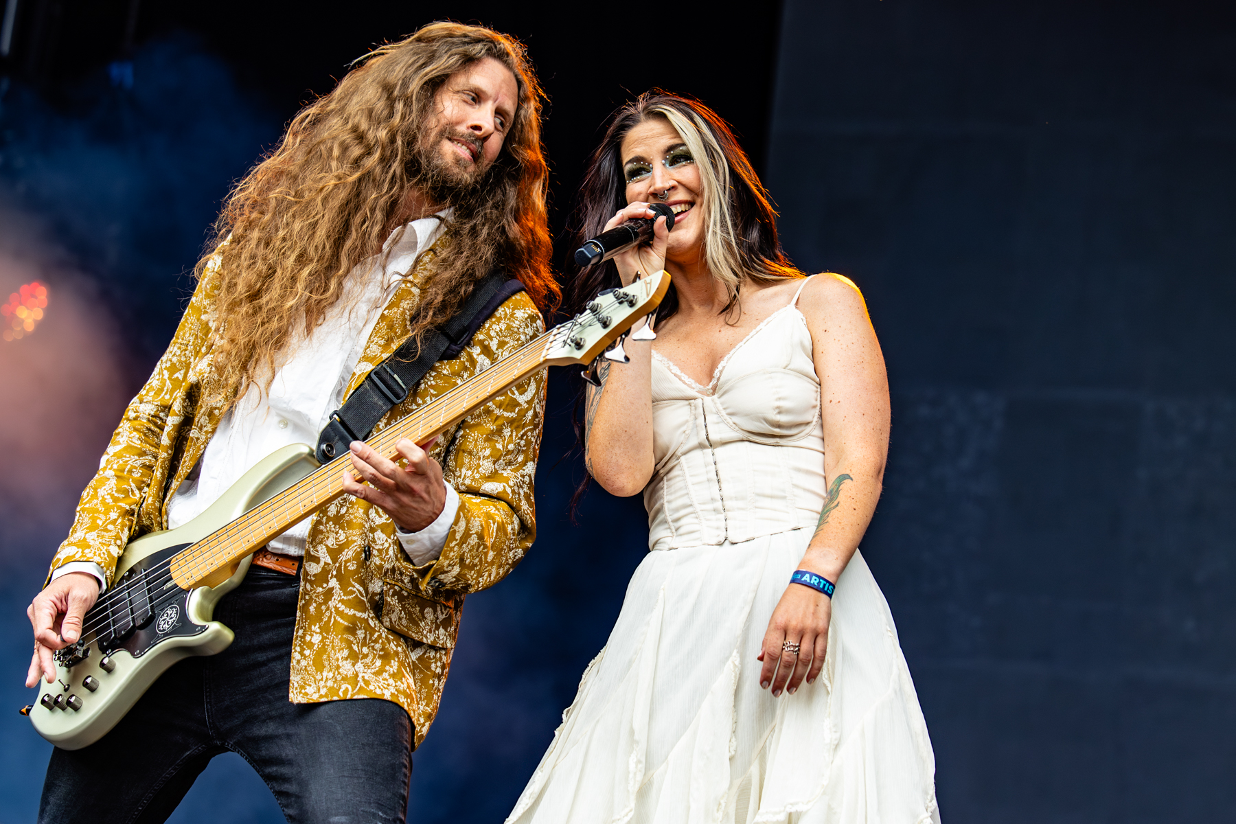 Charlotte Wessels @ Dynamo Metal Fest, foto 2, foto's door Dorien Goetschalckx - FrontView Magazine