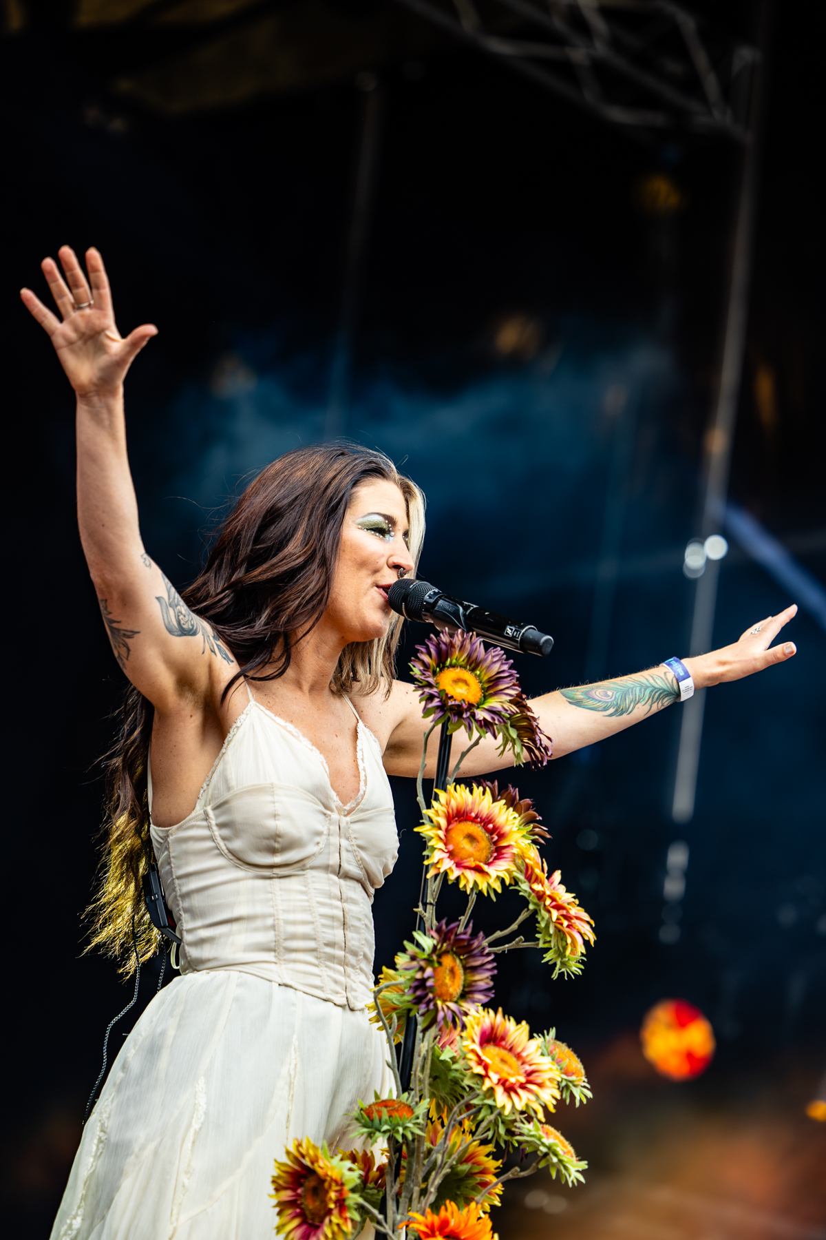 Charlotte Wessels @ Dynamo Metal Fest, foto 5, foto's door Dorien Goetschalckx - FrontView Magazine