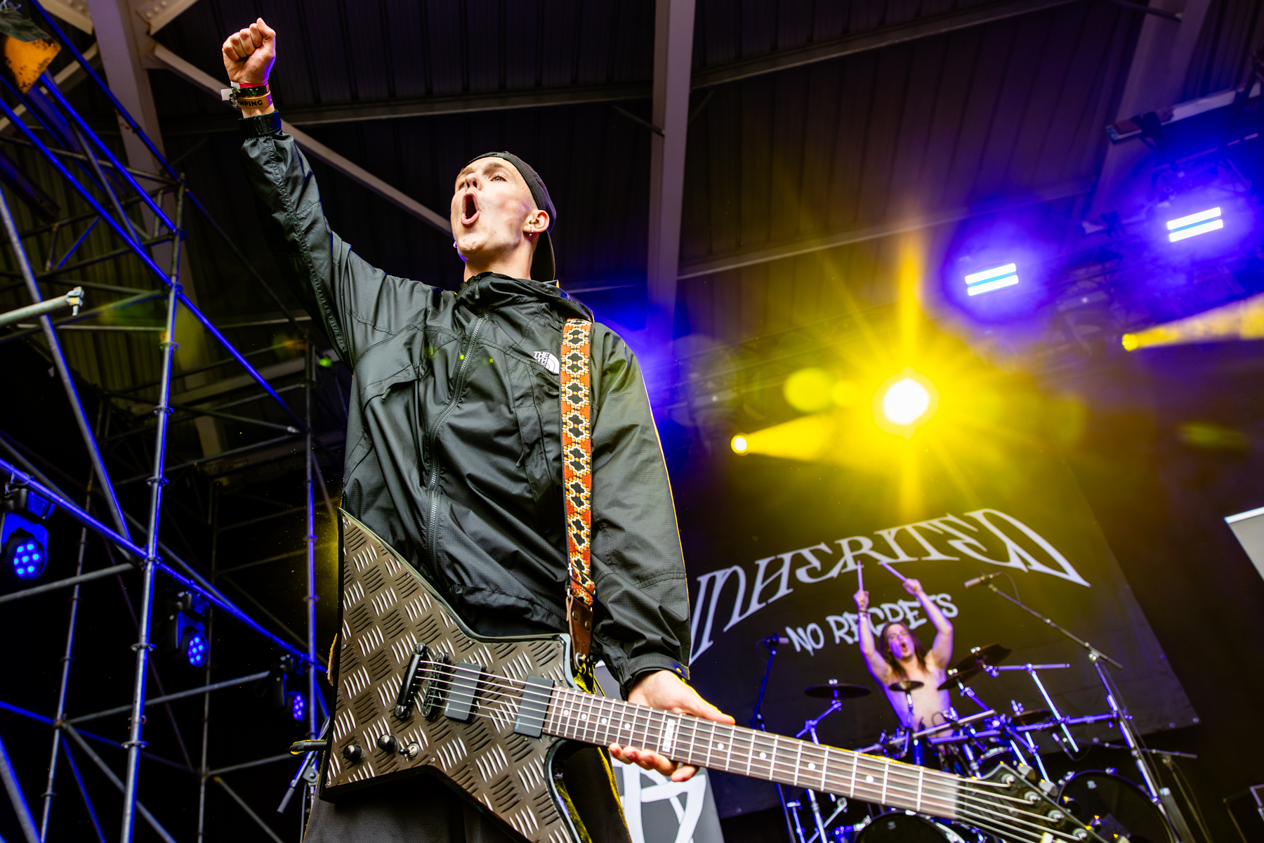Inherited @ Dynamo Metal Fest, foto 7, foto's door Dorien Goetschalckx - FrontView Magazine