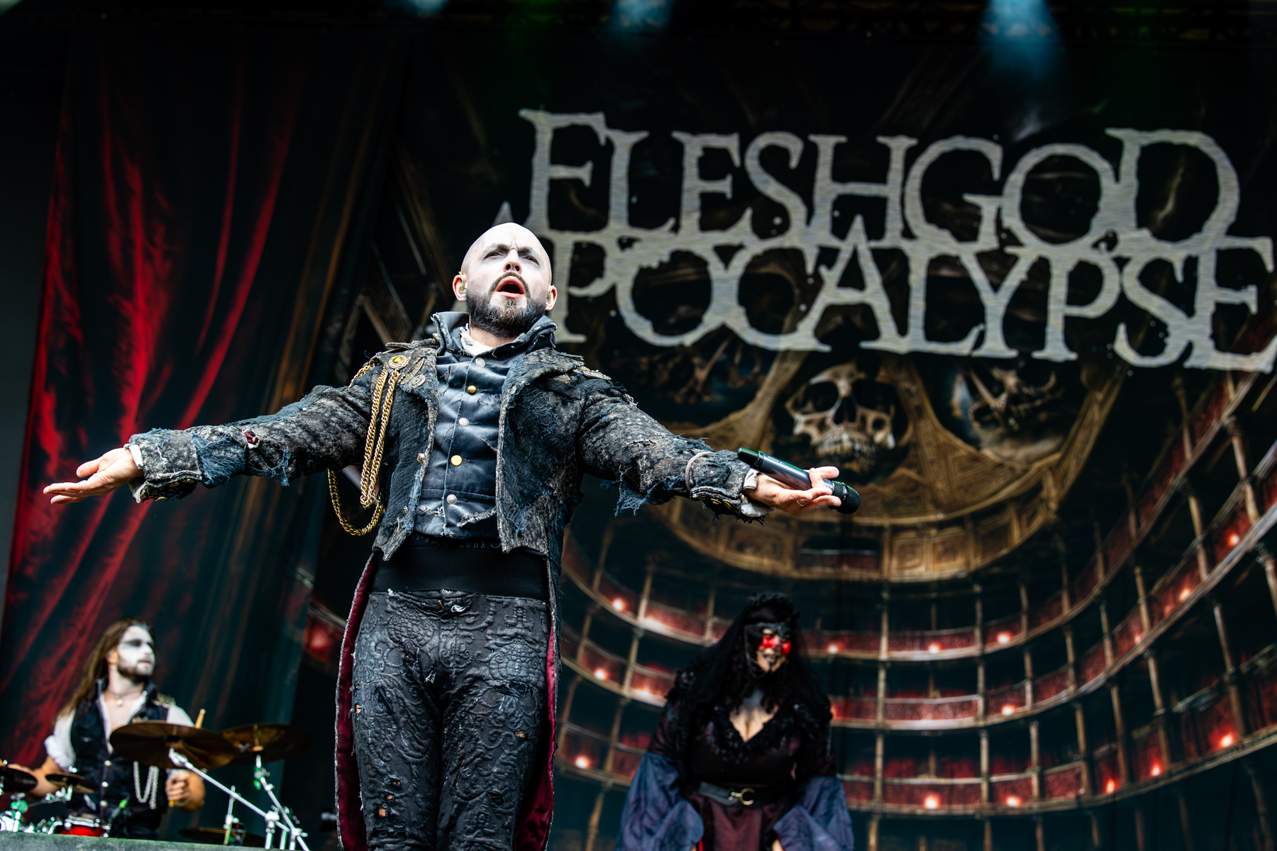 Fleshgod Apocalypse @ Dynamo Metal Fest, foto 7, foto's door Dorien Goetschalckx - FrontView Magazine
