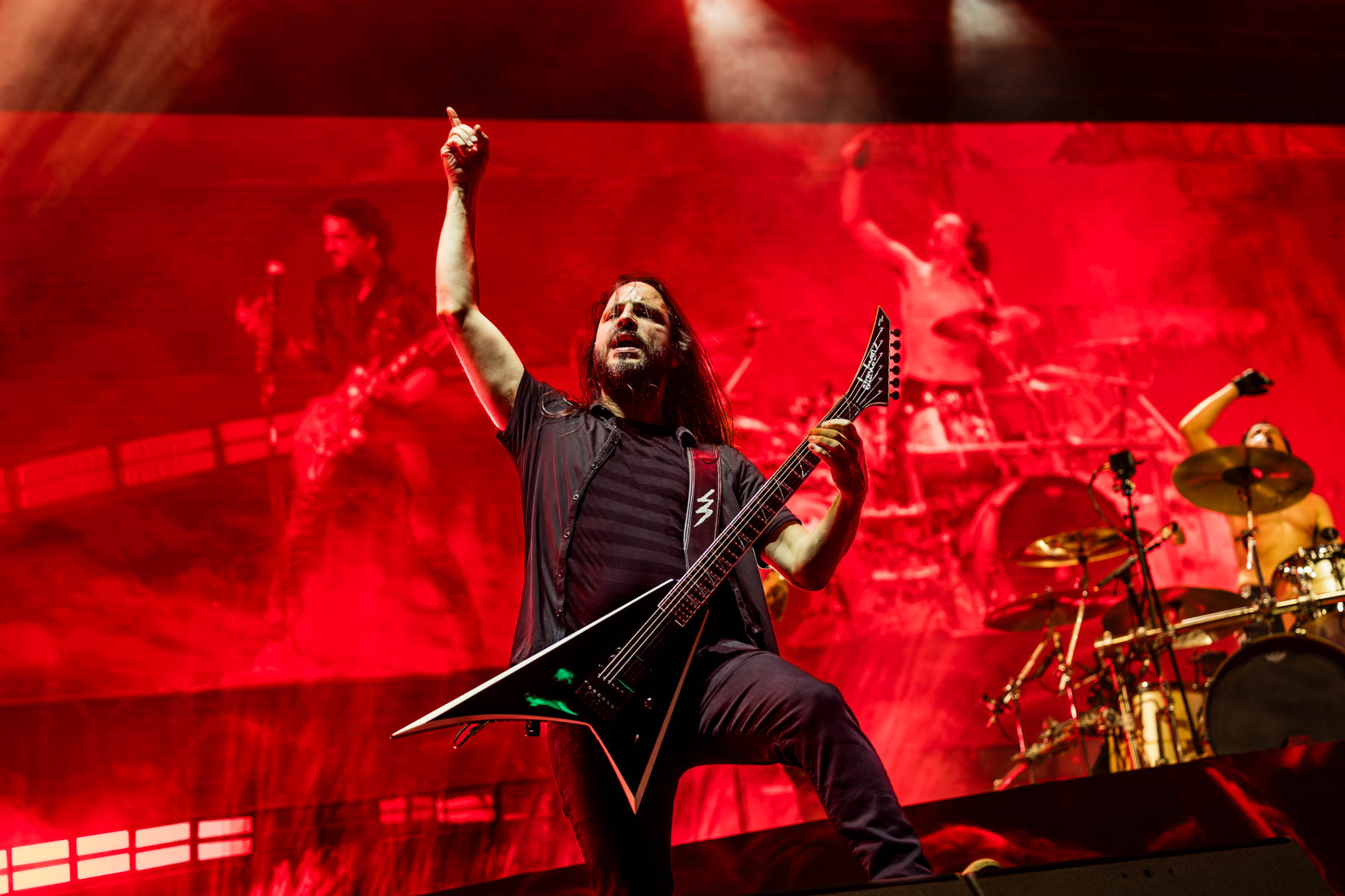 Gojira @ Dynamo Metal Fest, foto 7, foto's door Dorien Goetschalckx - FrontView Magazine