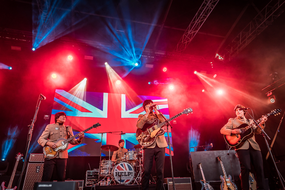 HELP! A Beatles Tribute @ Fonnefeesten 2025, foto 10, foto's door Danny Wagemans - FrontView Magazine