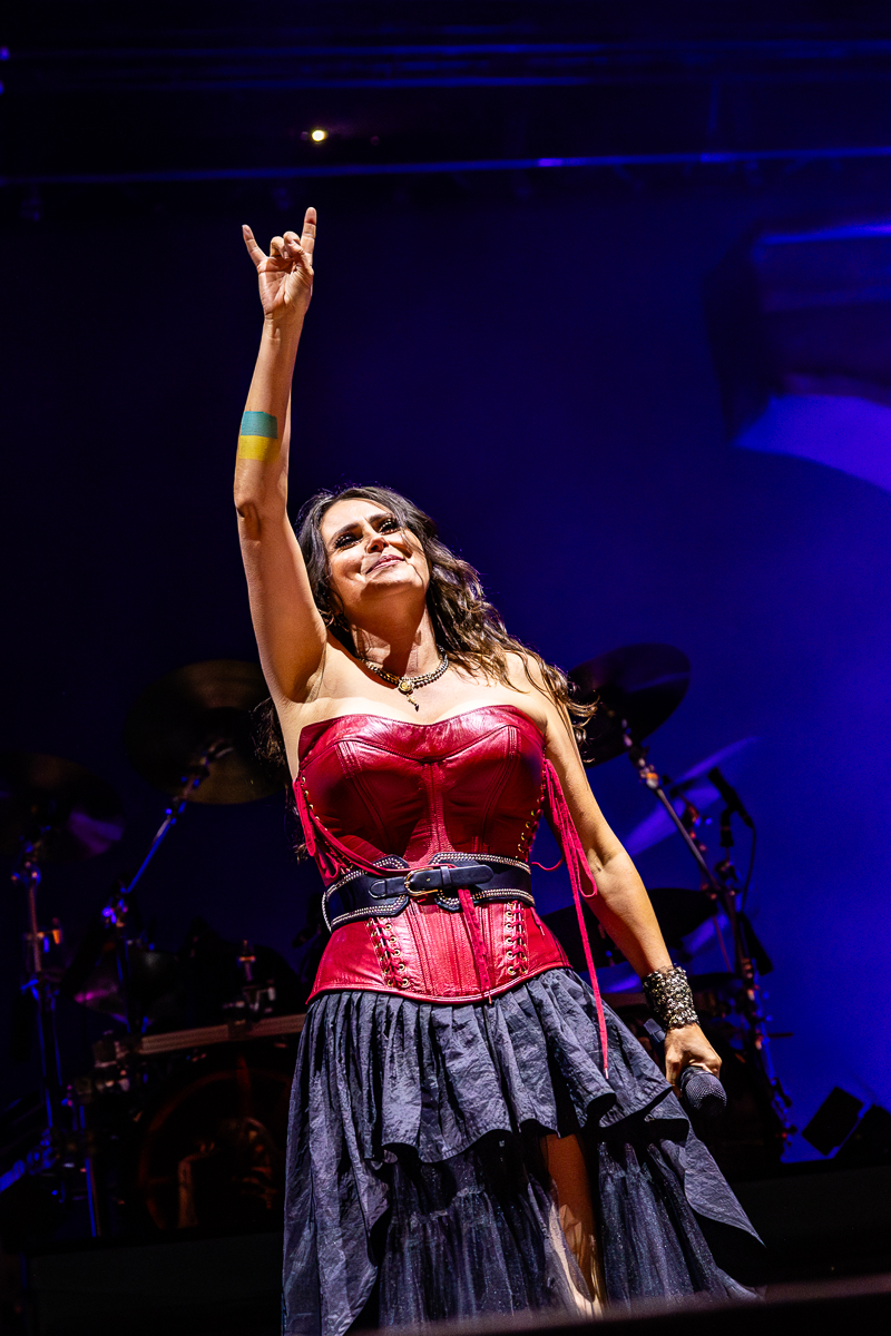 Within Temptation @ Dynamo Metal Fest, foto 10, foto's door Dorien Goetschalckx - FrontView Magazine