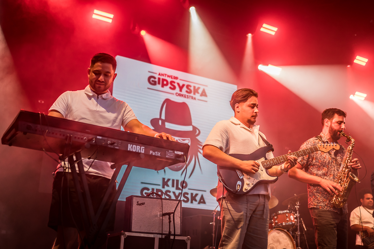 Antwerp Gipsy-Ska Orkestra @ Fonnefeesten 2025, foto 10, foto's door Danny Wagemans - FrontView Magazine