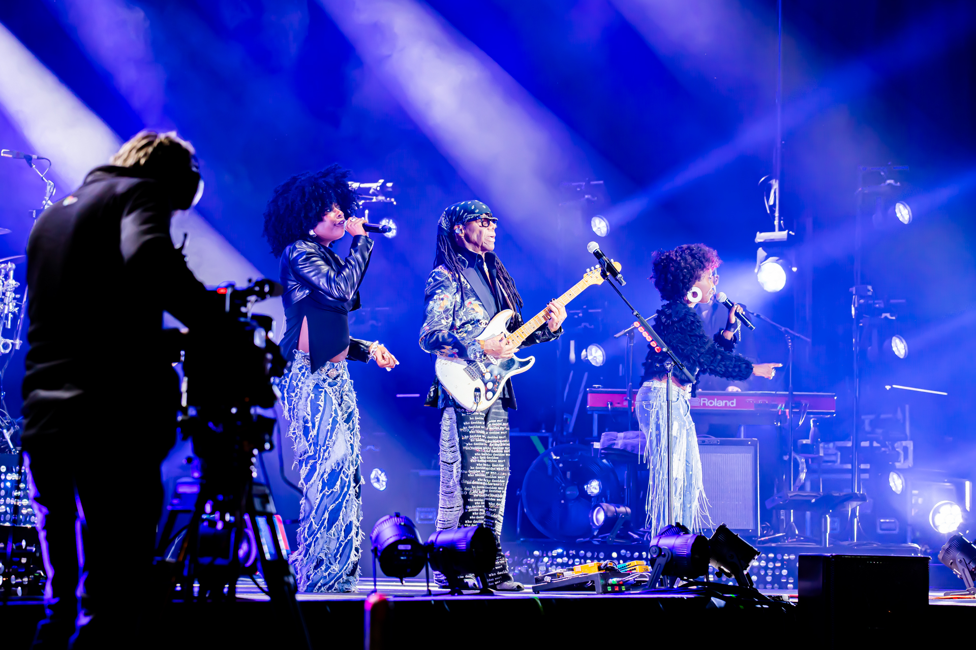 Nile Rogers & Chic @ Marktrock, picture 2, photographed by Leen Verlinden - FrontView Magazine