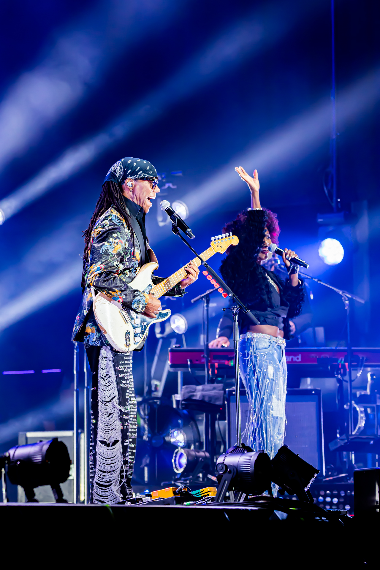 Nile Rogers & Chic @ Marktrock, picture 3, photographed by Leen Verlinden - FrontView Magazine
