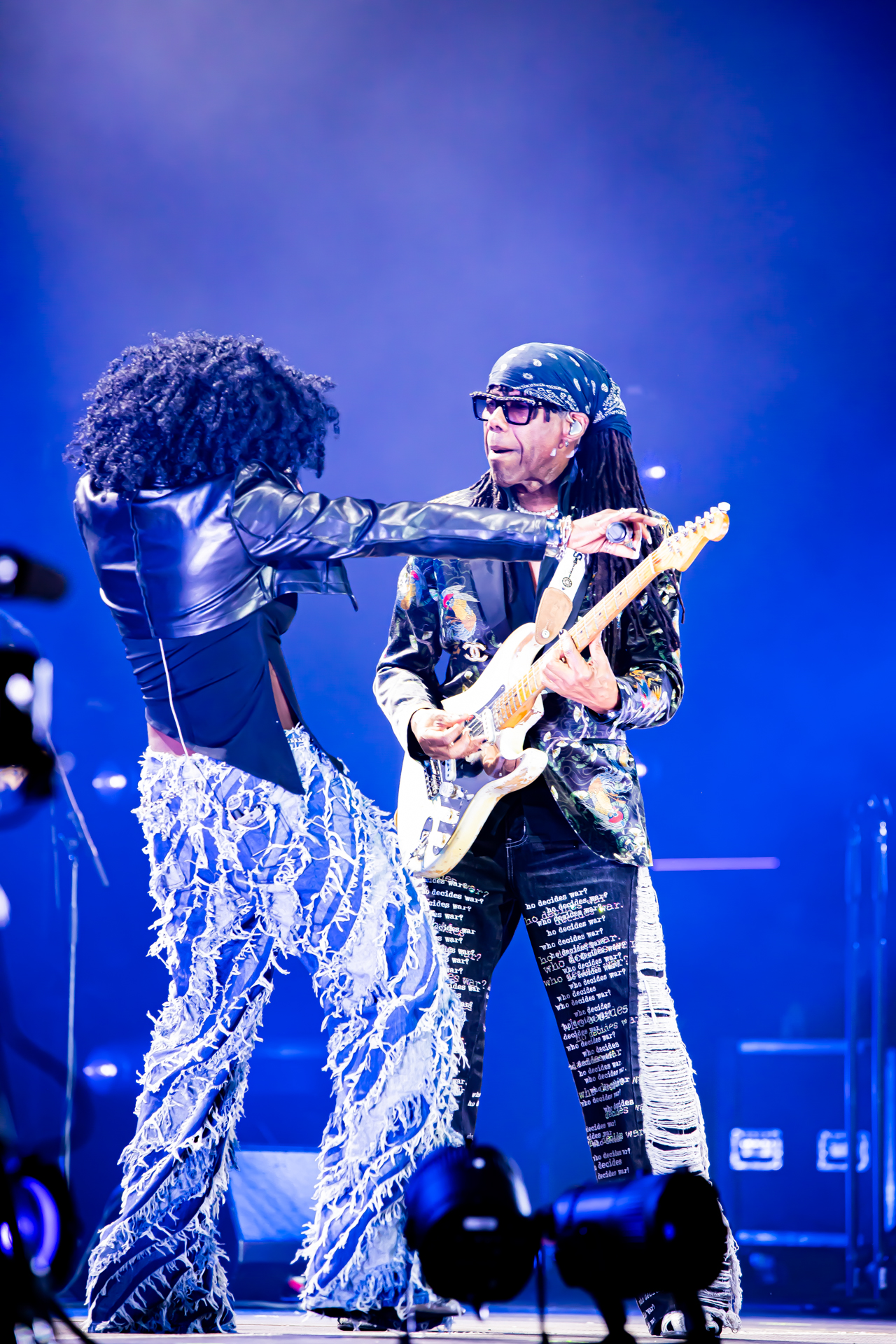 Nile Rogers & Chic @ Marktrock, picture 4, photographed by Leen Verlinden - FrontView Magazine