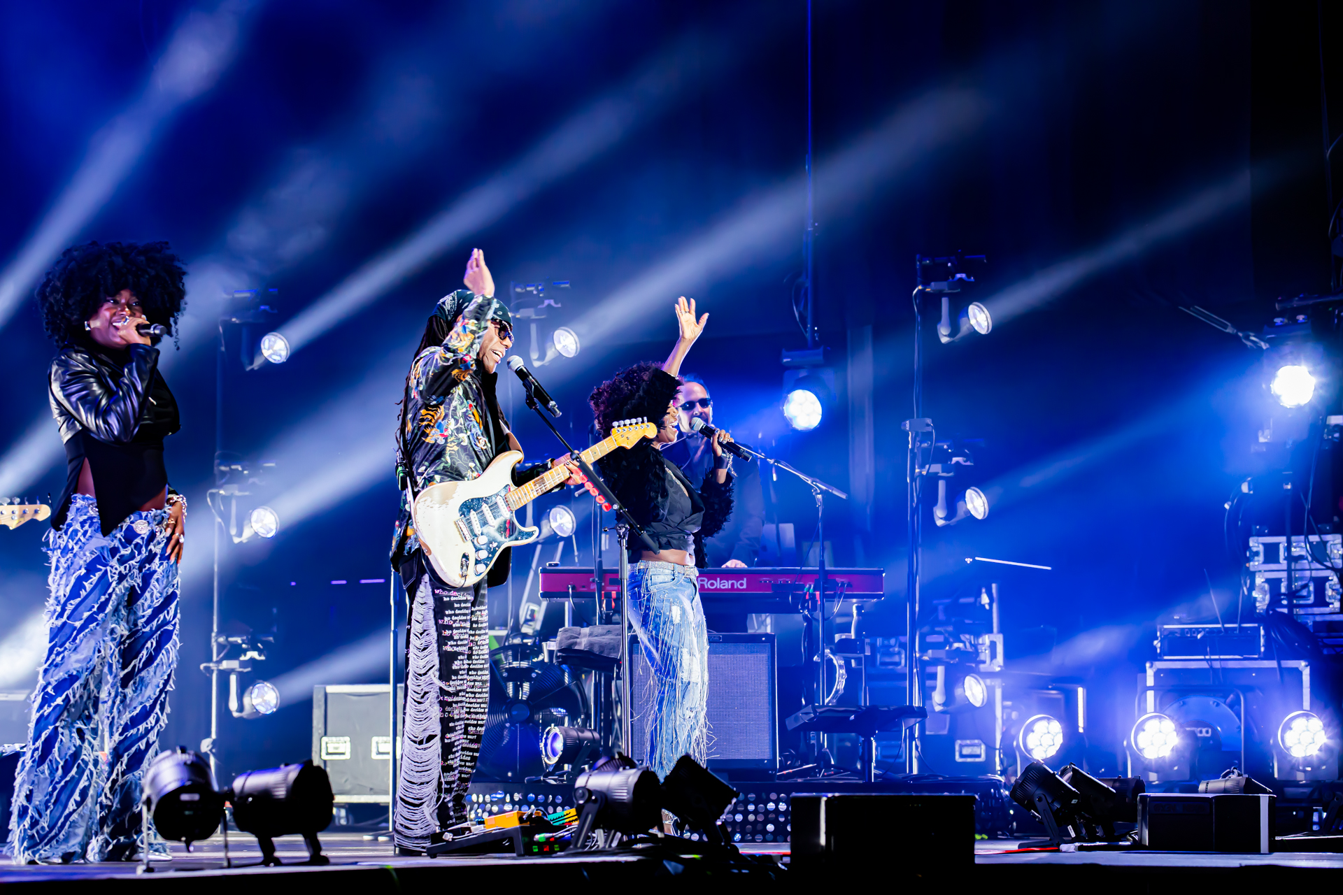 Nile Rogers & Chic @ Marktrock, picture 7, photographed by Leen Verlinden - FrontView Magazine