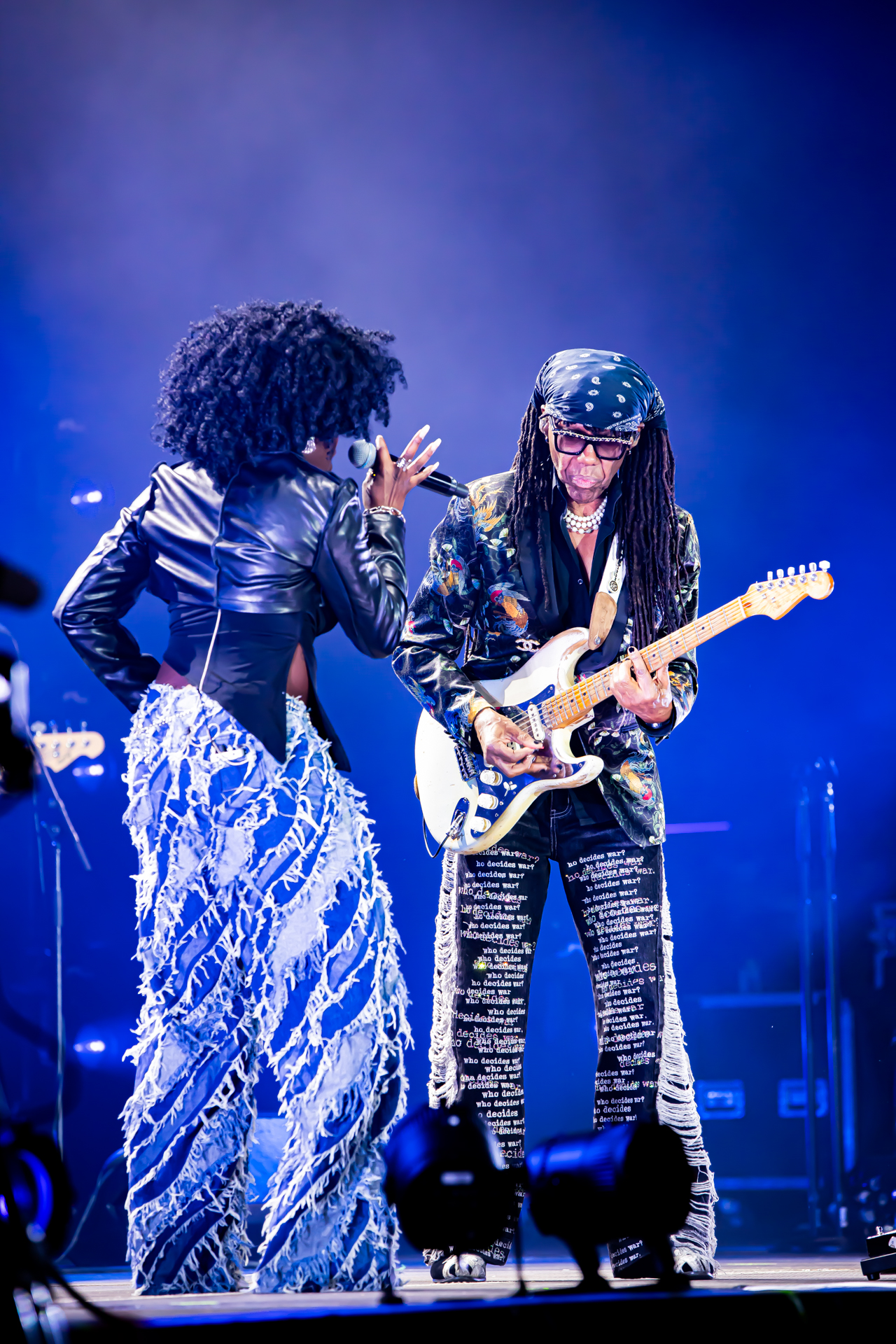 Nile Rogers & Chic @ Marktrock, picture 8, photographed by Leen Verlinden - FrontView Magazine