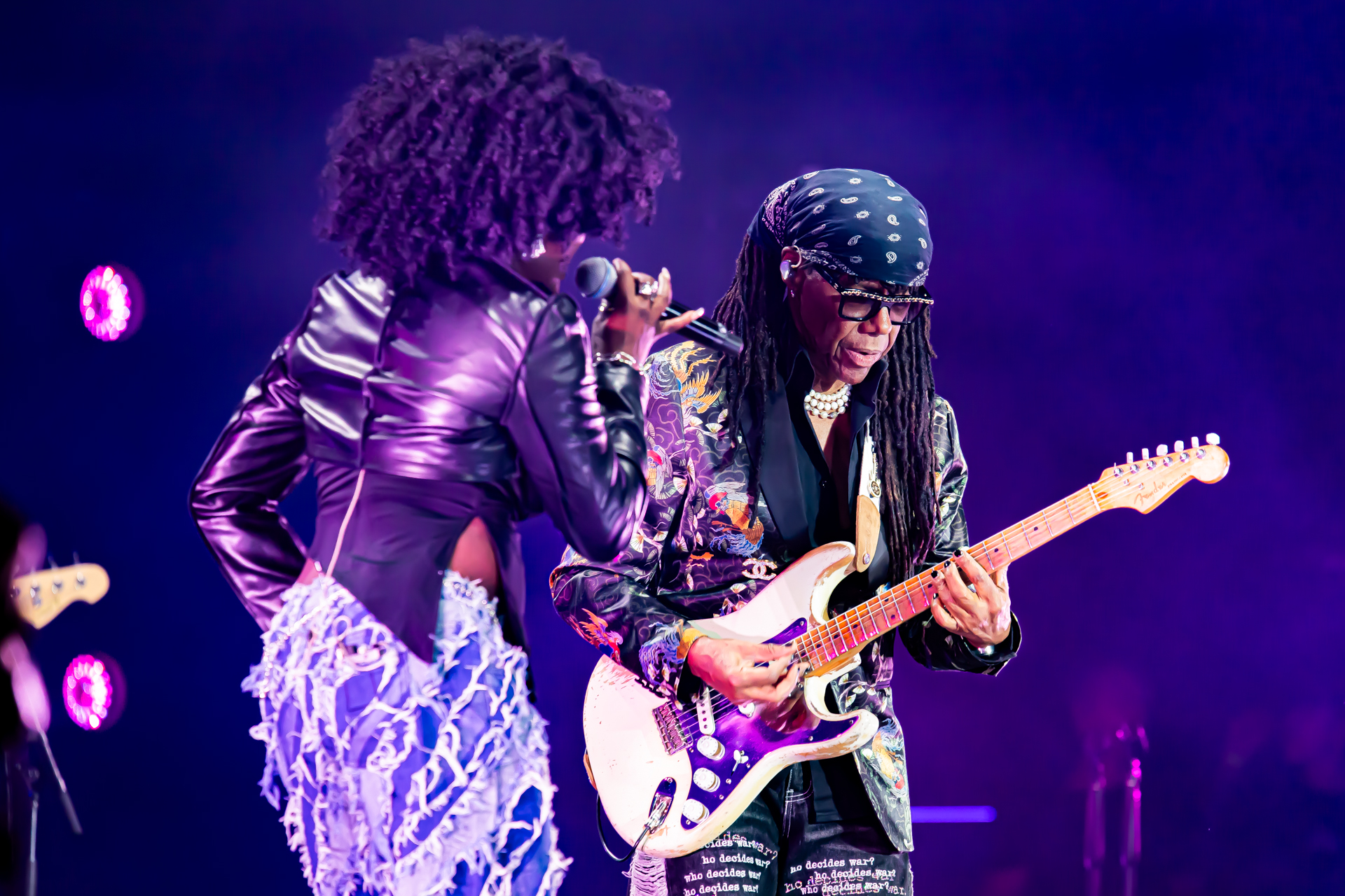 Nile Rogers & Chic @ Marktrock, picture 10, photographed by Leen Verlinden - FrontView Magazine