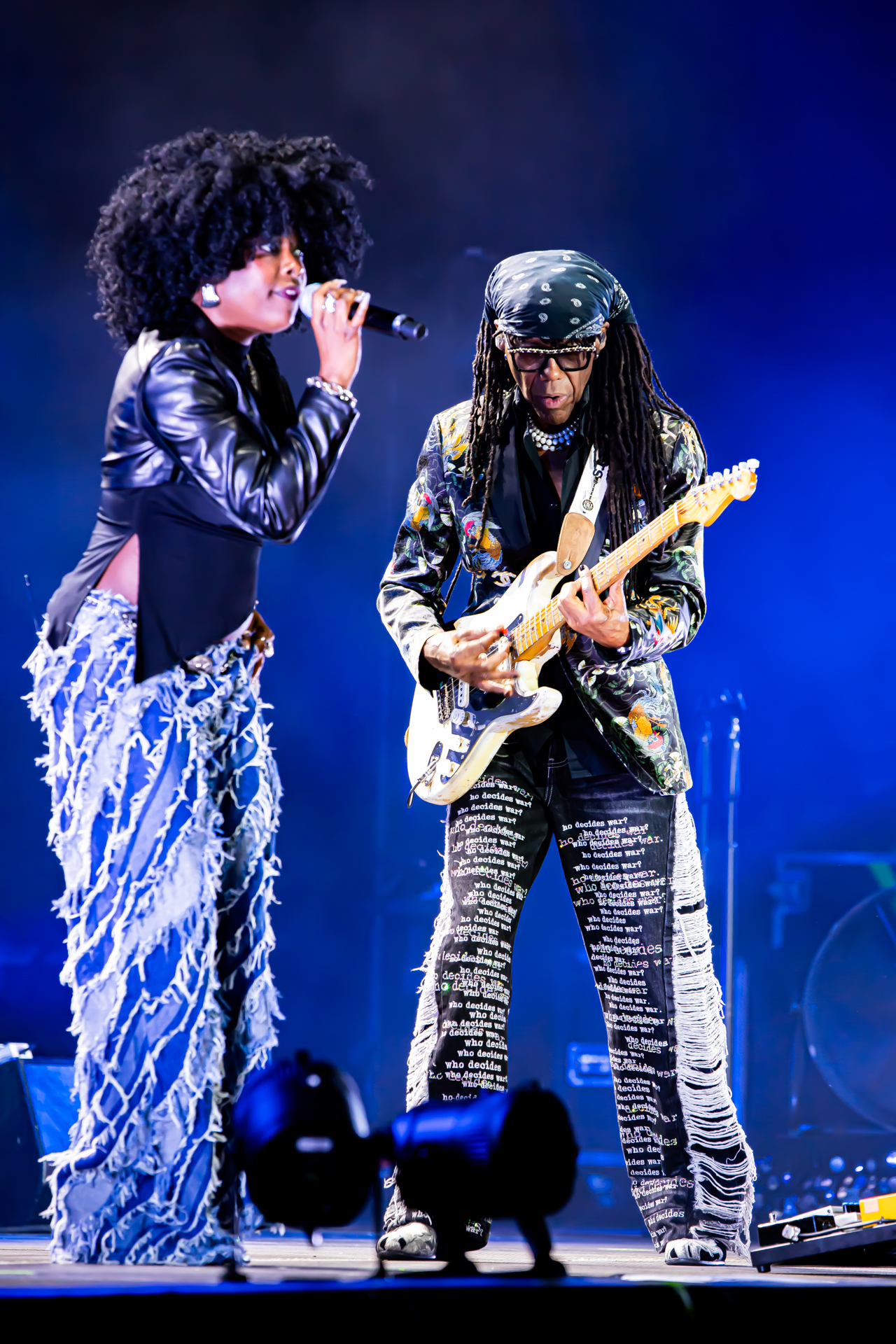 Nile Rogers & Chic @ Marktrock, picture 11, photographed by Leen Verlinden - FrontView Magazine