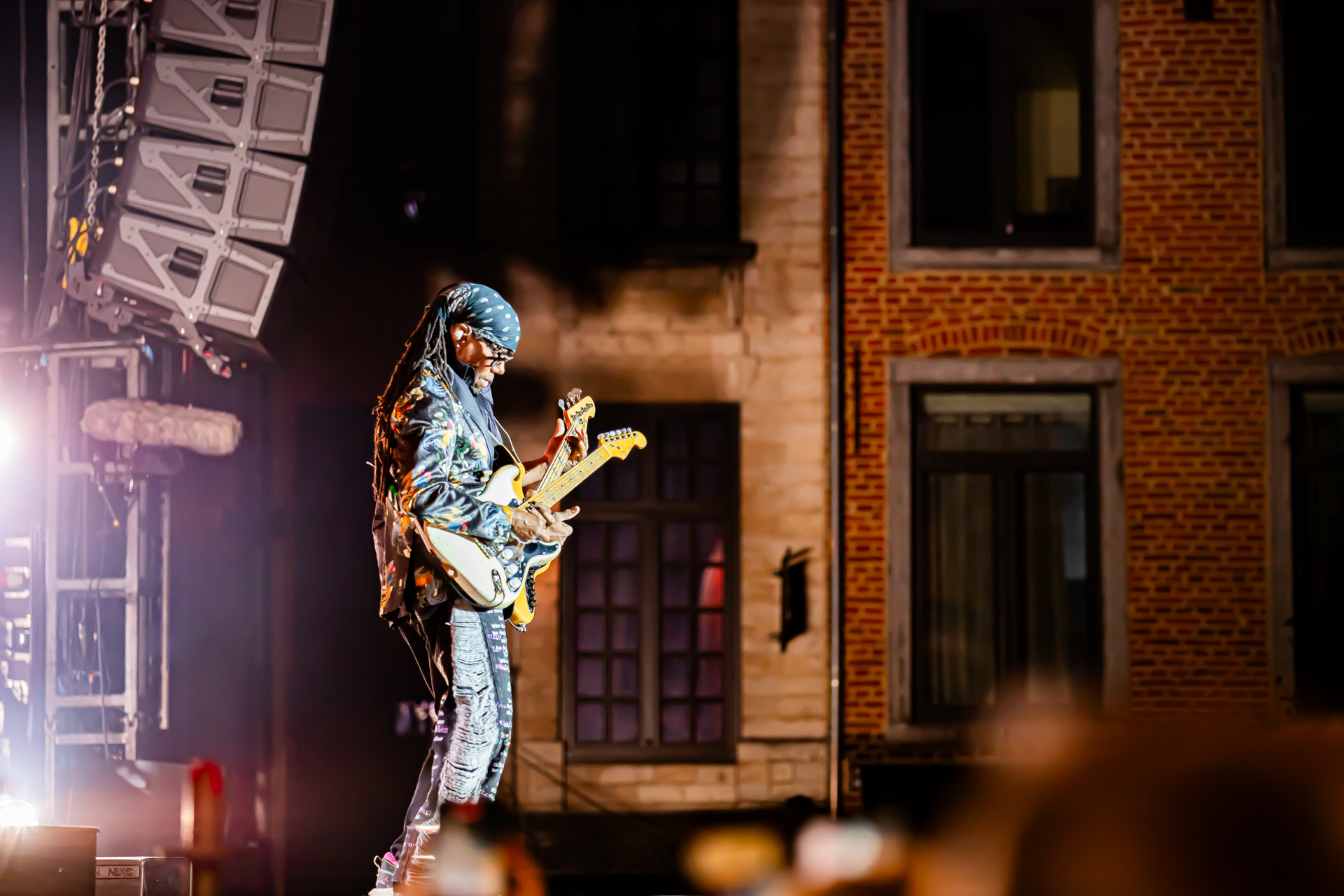 Nile Rogers & Chic @ Marktrock, picture 16, photographed by Leen Verlinden - FrontView Magazine