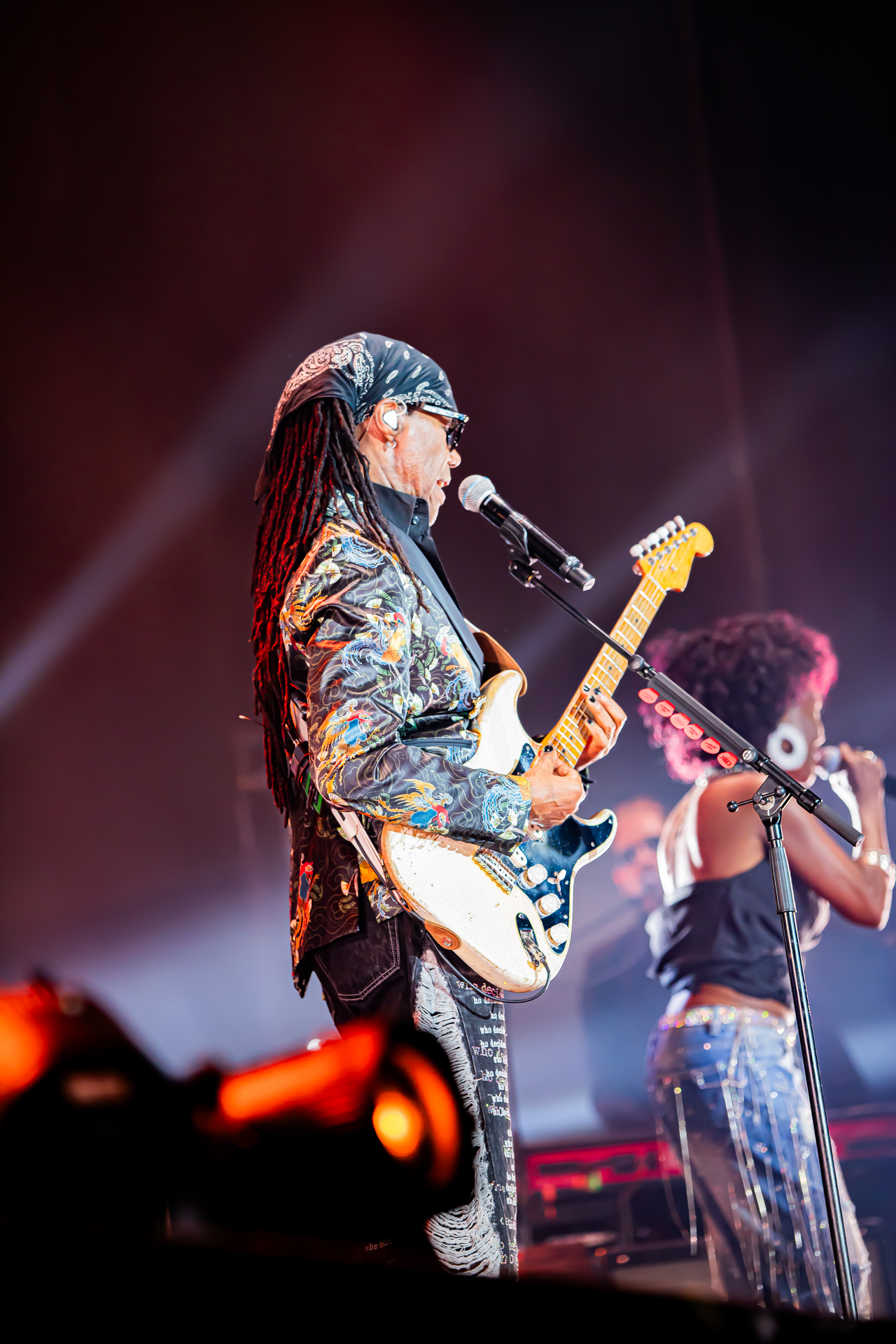Nile Rogers & Chic @ Marktrock, picture 22, photographed by Leen Verlinden - FrontView Magazine