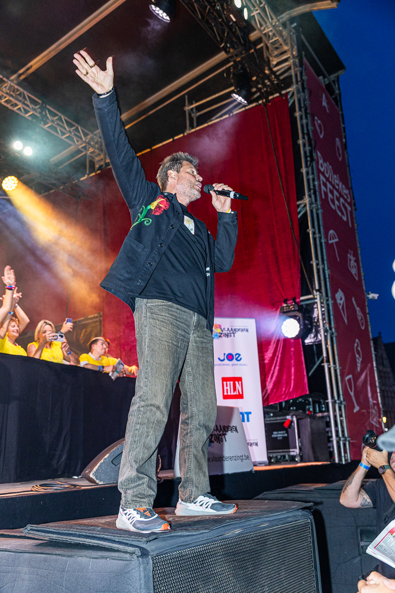 Eric Goossens @ Bollekesfeesten Antwerpen, foto 5, foto's door Paul Jongeneelen - FrontView Magazine