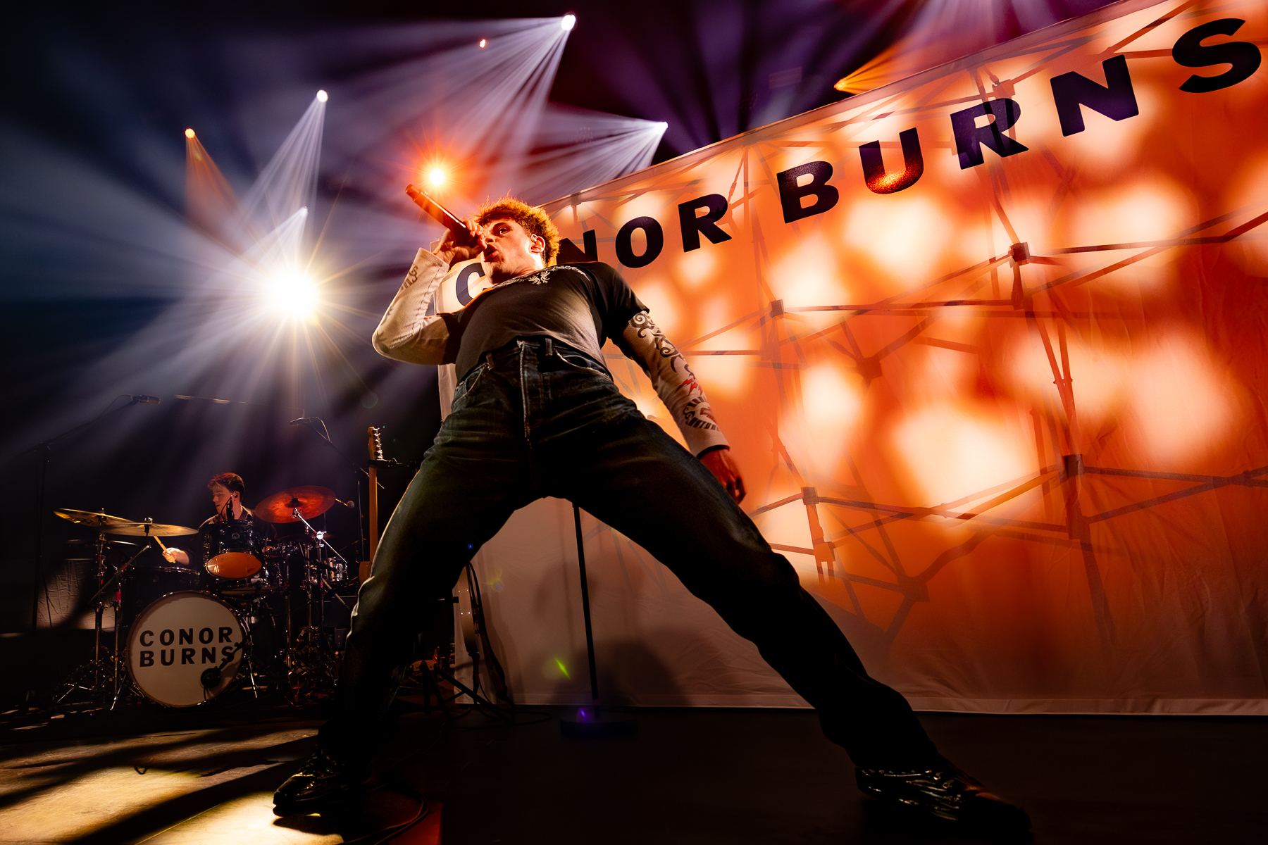 Conor Burns @ AB, foto 1, foto's door Dorien Goetschalckx - FrontView Magazine