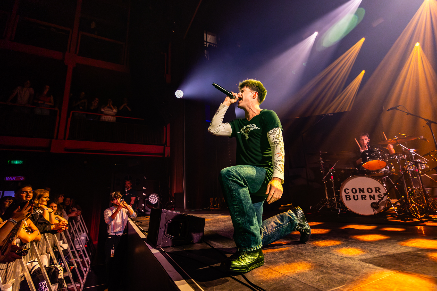 Conor Burns @ AB, foto 3, foto's door Dorien Goetschalckx - FrontView Magazine