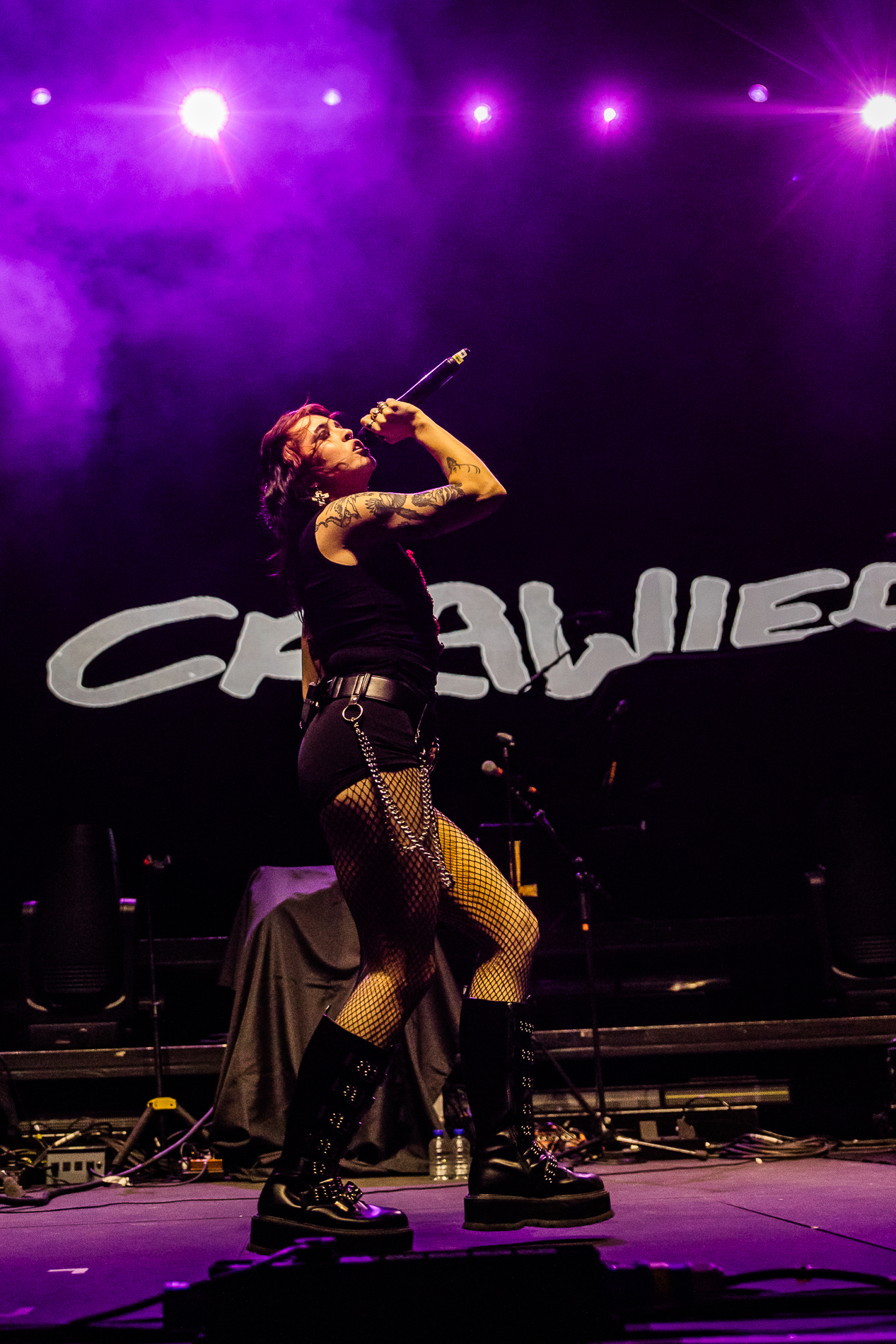 Crawlers @ Lotto Arena, picture 5, photographed by Jürgen Bruynooghe - FrontView Magazine