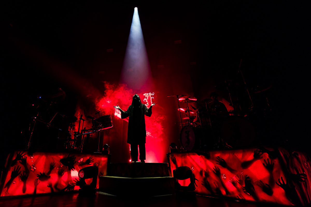 Igorrr @ Ancienne Belgique, picture 1, photographed by Dorien Goetschalckx - FrontView Magazine