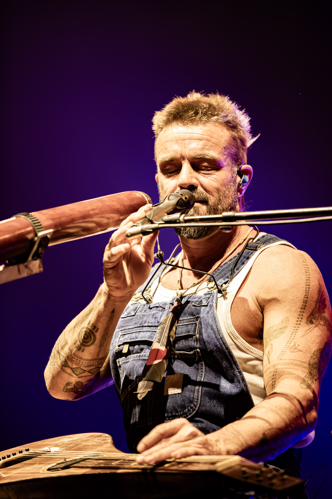 Xavier Rudd @ Vorst Nationaal, picture 13, photographed by Leen Verlinden - FrontView Magazine