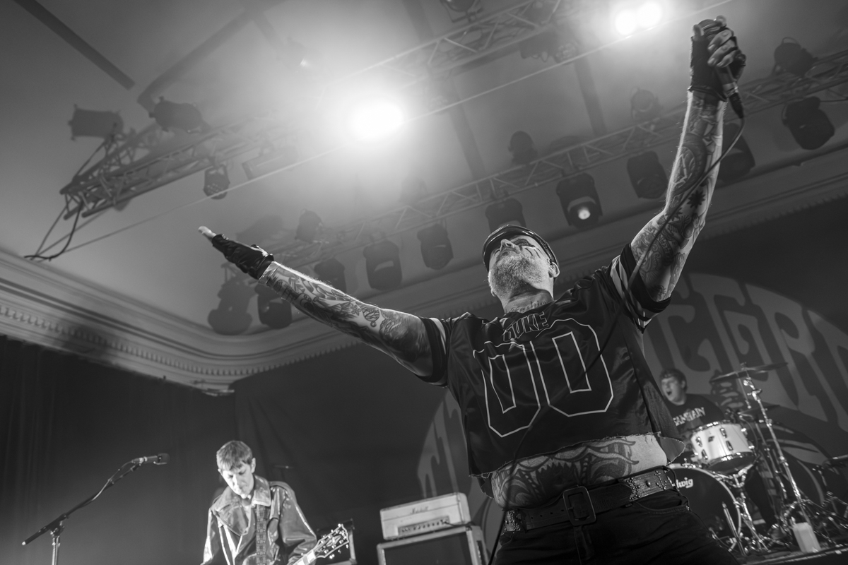 Turbonegro @ De Casino, foto 7, foto's door Bart Janssens - FrontView Magazine