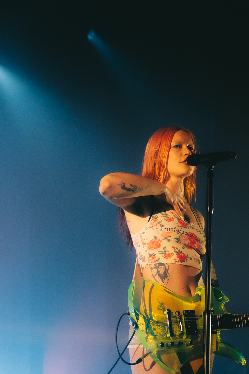 Wet Leg @ Ancienne Belgique, picture 5, photographed by Jelle Meersschaut - FrontView Magazine