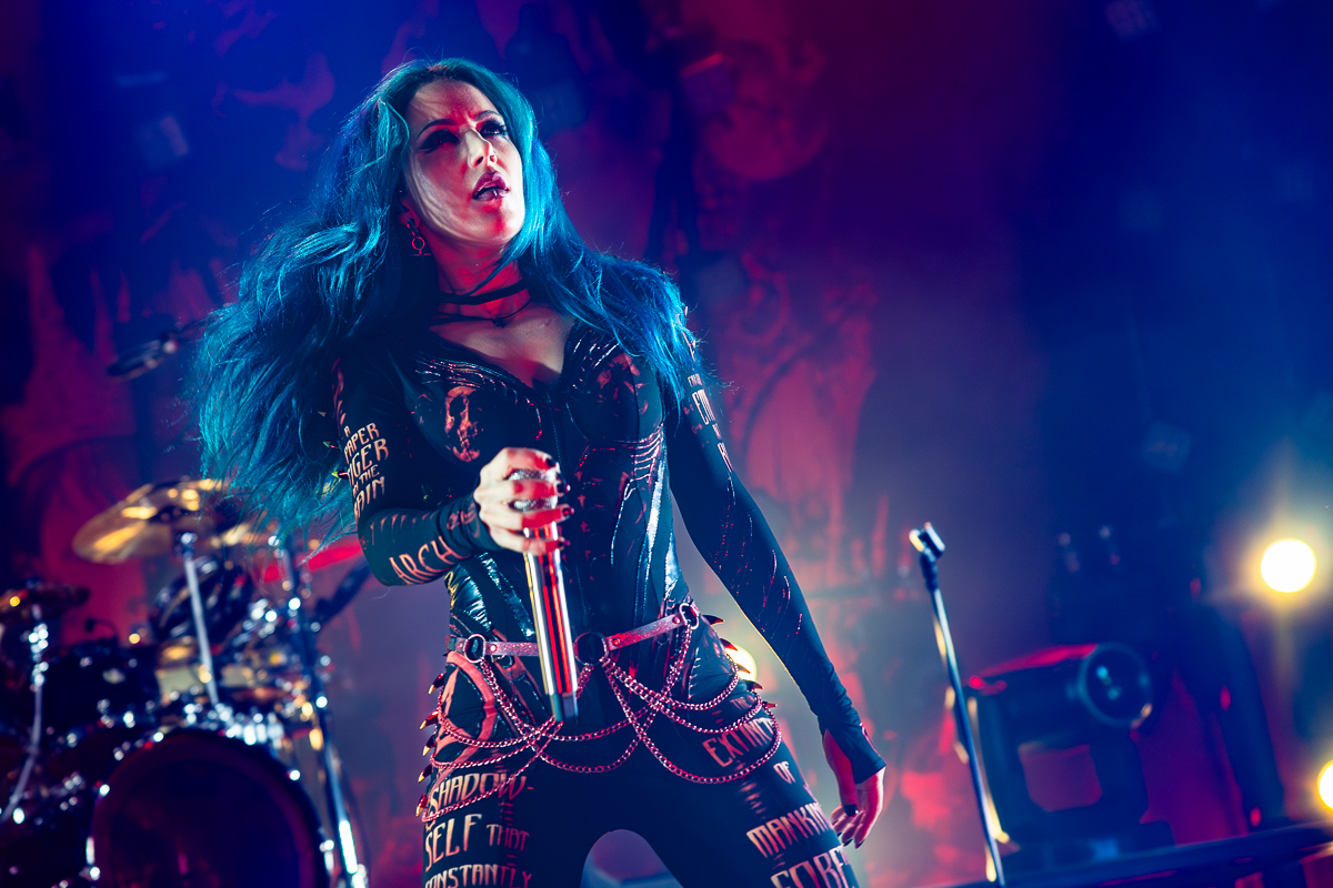 Arch Enemy @ Ancienne Belgique, foto 1, foto's door Dorien Goetschalckx - FrontView Magazine