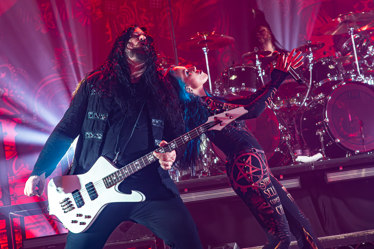 Arch Enemy @ Ancienne Belgique, foto 8, foto's door Dorien Goetschalckx - FrontView Magazine