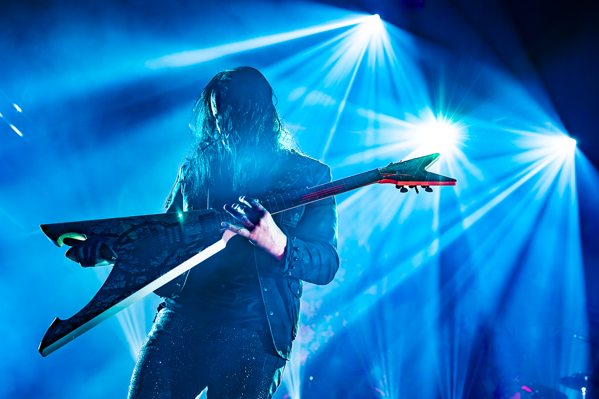 Arch Enemy @ Ancienne Belgique, foto 10, foto's door Dorien Goetschalckx - FrontView Magazine