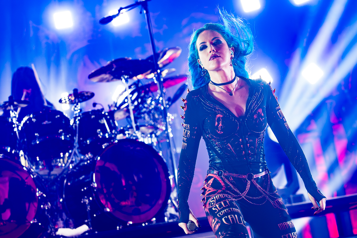 Arch Enemy @ Ancienne Belgique, foto 11, foto's door Dorien Goetschalckx - FrontView Magazine