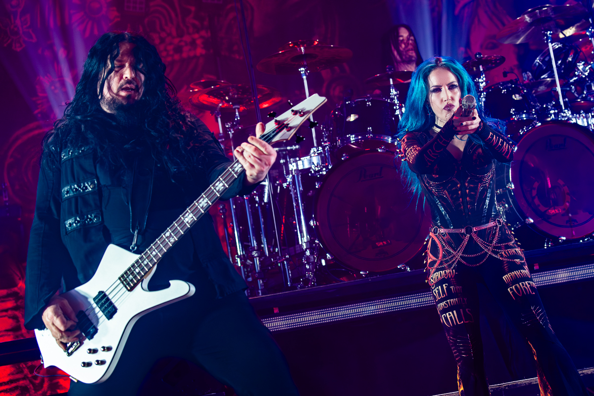 Arch Enemy @ Ancienne Belgique, foto 15, foto's door Dorien Goetschalckx - FrontView Magazine