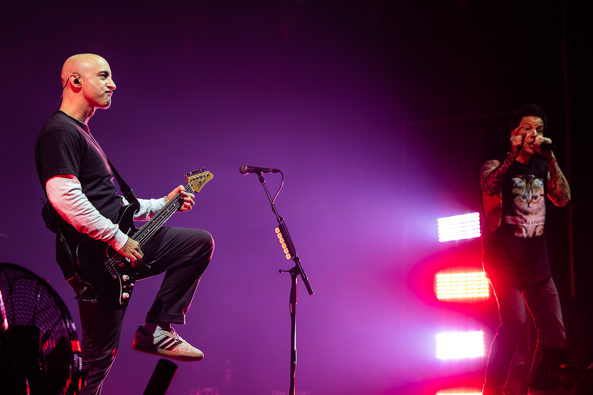 Simple Plan @ ING Arena, foto 3, foto's door David Johnson - FrontView Magazine