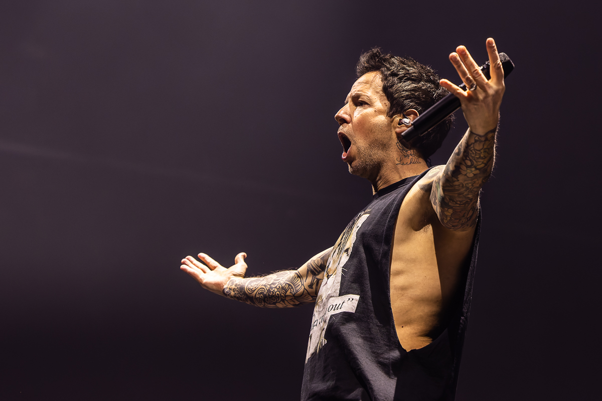 Simple Plan @ ING Arena, foto 5, foto's door David Johnson - FrontView Magazine