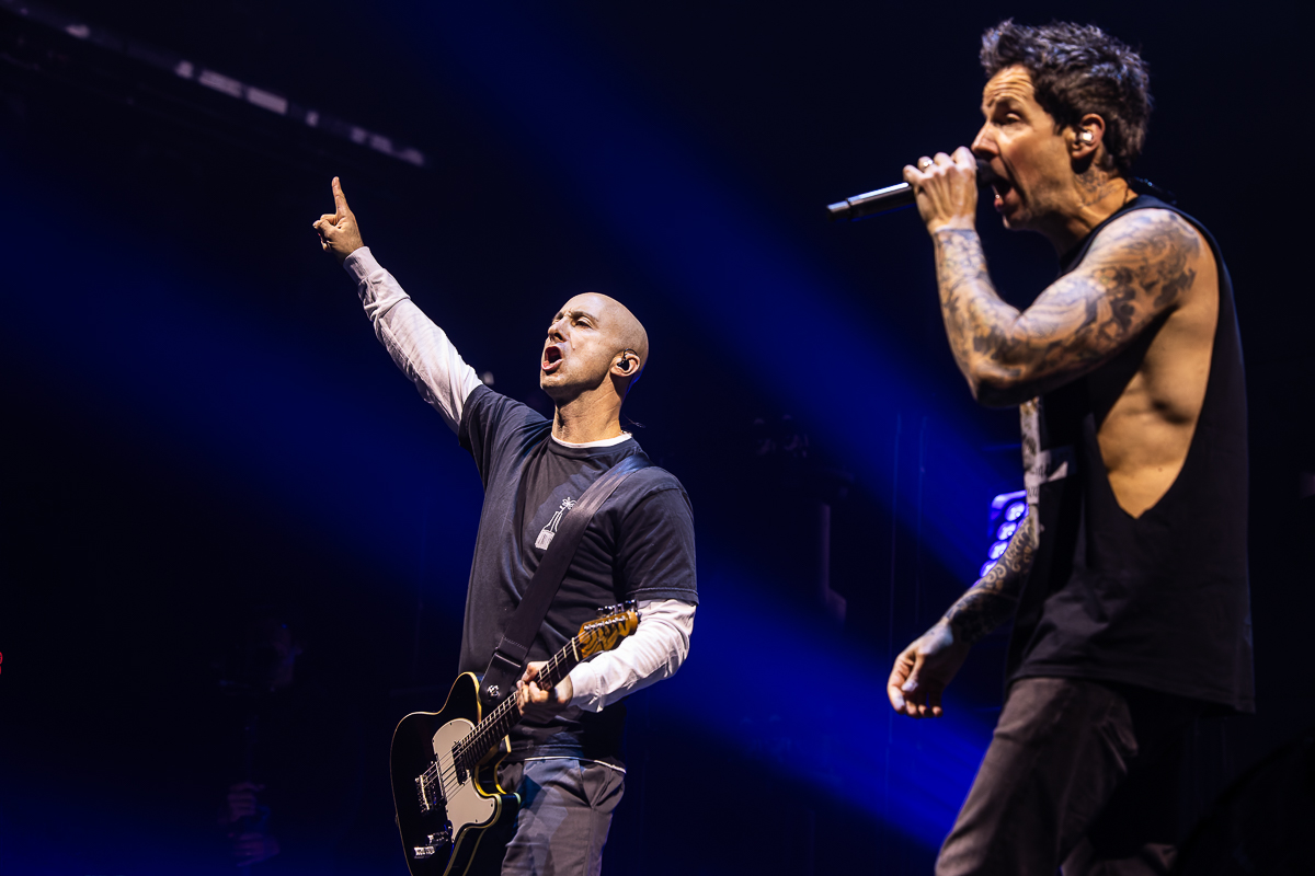 Simple Plan @ ING Arena, foto 6, foto's door David Johnson - FrontView Magazine