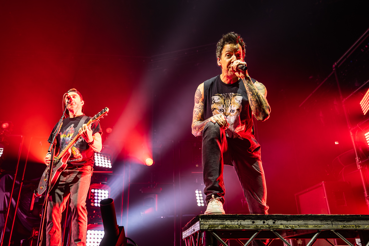 Simple Plan @ ING Arena, foto 7, foto's door David Johnson - FrontView Magazine