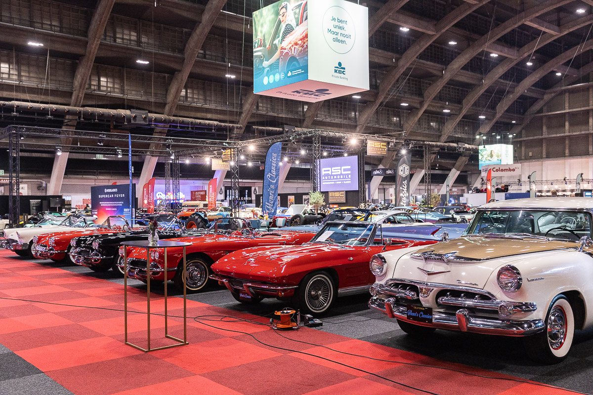 10de InterClassics car show @ Expo Brussels, picture 1, photographed by Marc Verdonck - FrontView Magazine