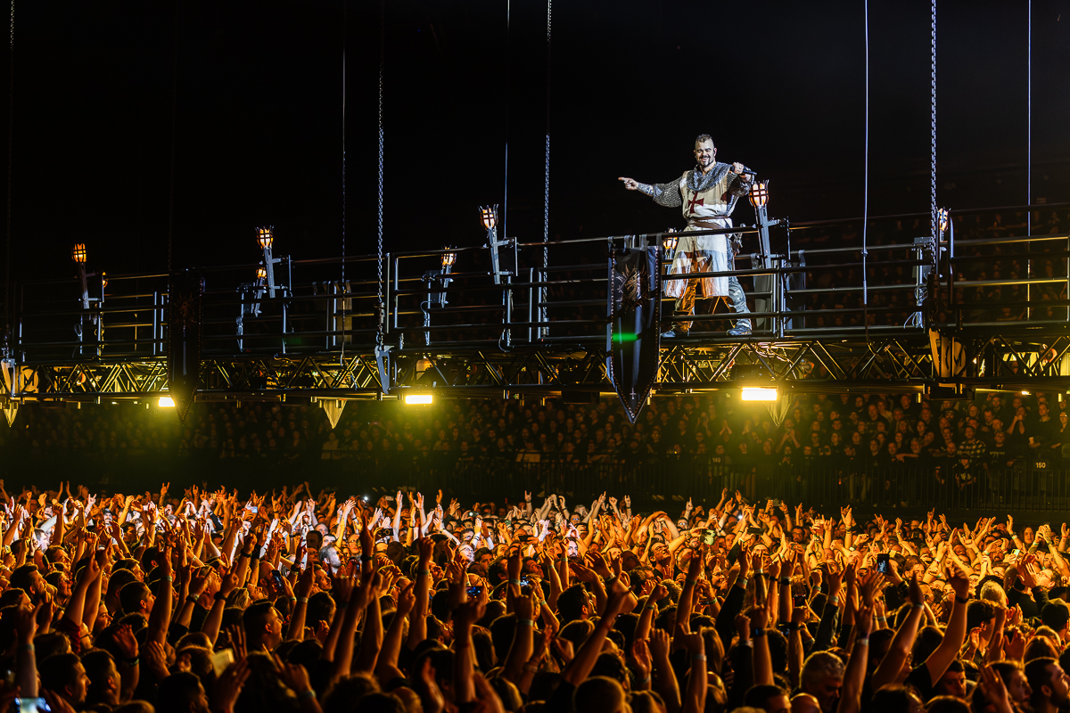 Sabaton @ AFAS Dome, foto 5, foto's door Dorien Goetschalckx - FrontView Magazine