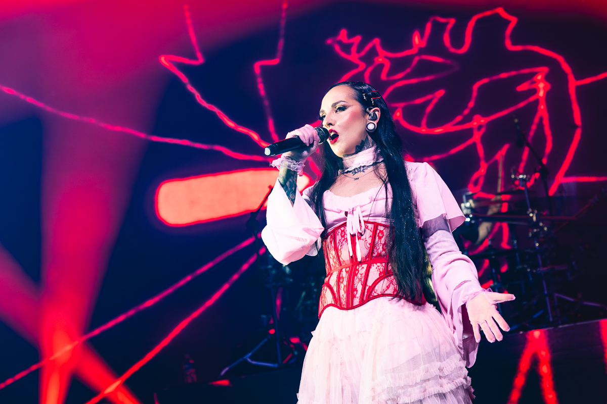 Jinjer @ Ancienne Belgique, foto 14, foto's door Dorien Goetschalckx - FrontView Magazine