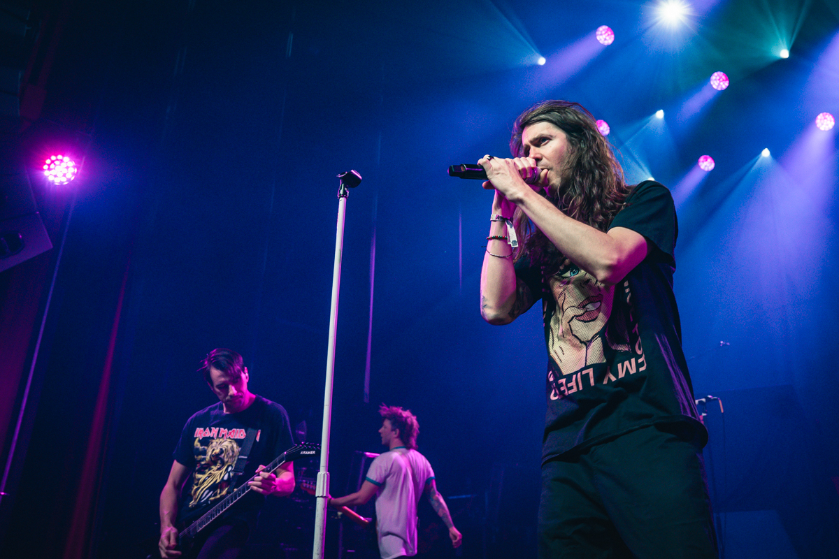 Mayday Parade @ AB, picture 1, photographed by Jelle Meersschaut - FrontView Magazine