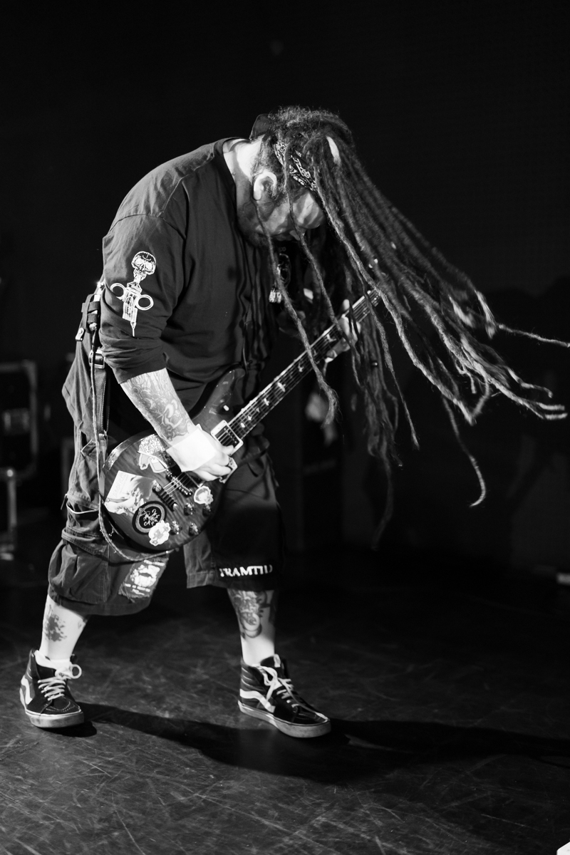Napalm Death @ Trix Club, picture 1, photographed by Koen Marcoen - FrontView Magazine